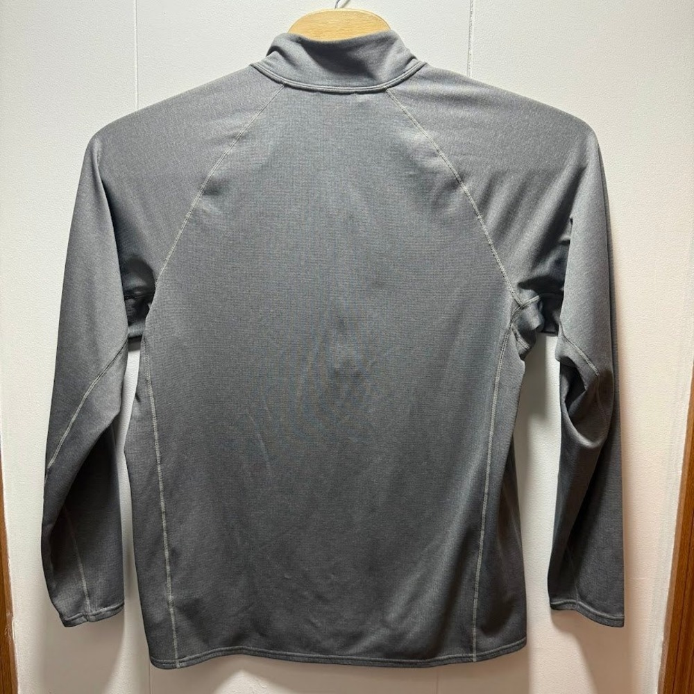 Patagonia Capilene Midweight 1/4 Zip Baselayer Mens XL Grey Polartec Pullover - Picture 6 of 6